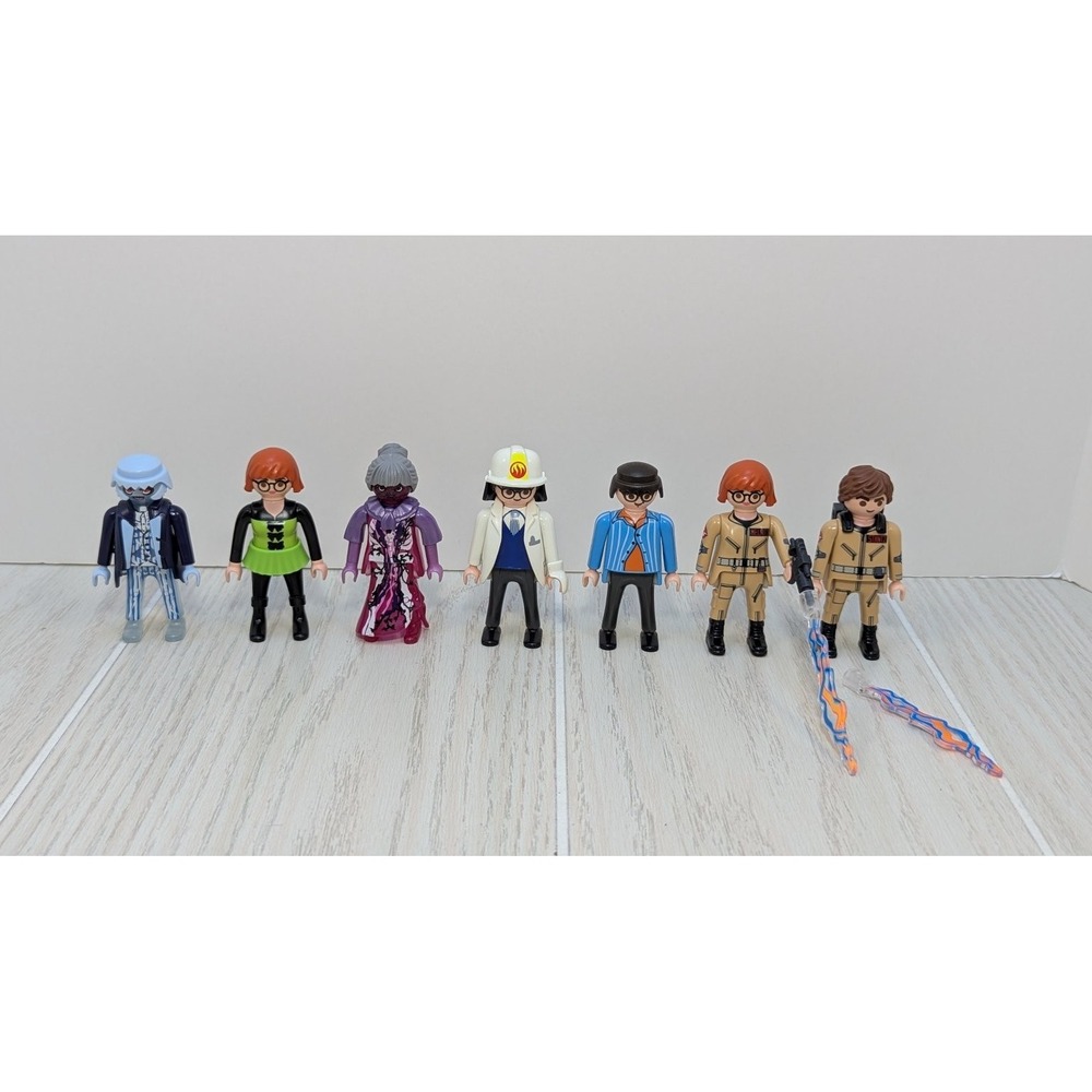 Playmobil Ghostbusters Assorted Figures Lot 3" Proton Pack Stream Set